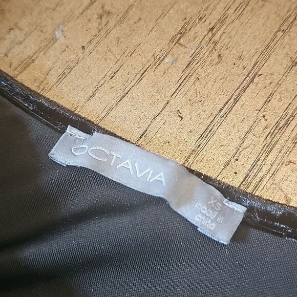 Crushed velvet one-shoulder jumpsuit XS-S - Picture 7 of 16